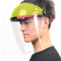 Premium Face Shield Anti-Scratch & Anti-Fog with Professional Coated Clear Lens Headgear