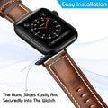 Apple Watch Bands - Leather Apple Watch band iWatch Band Apple Watch Strap Apple Watch Band 38mm 40mm 42mm 44mm - Free Shipping!