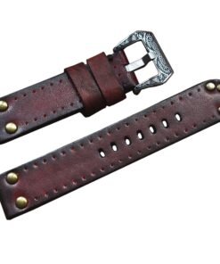 Studded Apple Watch Band Strap Crazy Cow For Apple Watch Series 1 to 7 42mm 44mm