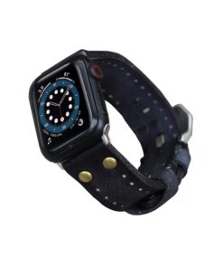 Studded Apple Watch Band Strap Crazy Cow For Apple Watch Series 1 to 7 42mm 44mm