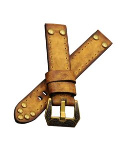 Studded Apple Watch Band Strap Crazy Cow For Apple Watch Series 1 to 7 42mm 44mm
