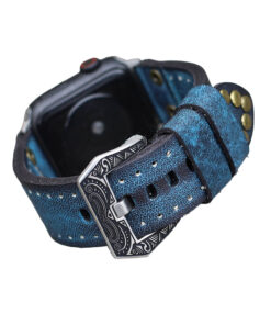 Rugged Vintage Look Handmade Leather Watch Band, Watch Strap, Crazy Cow Watch Strap 24mm Width Leather Watch Band - Free Shipping!