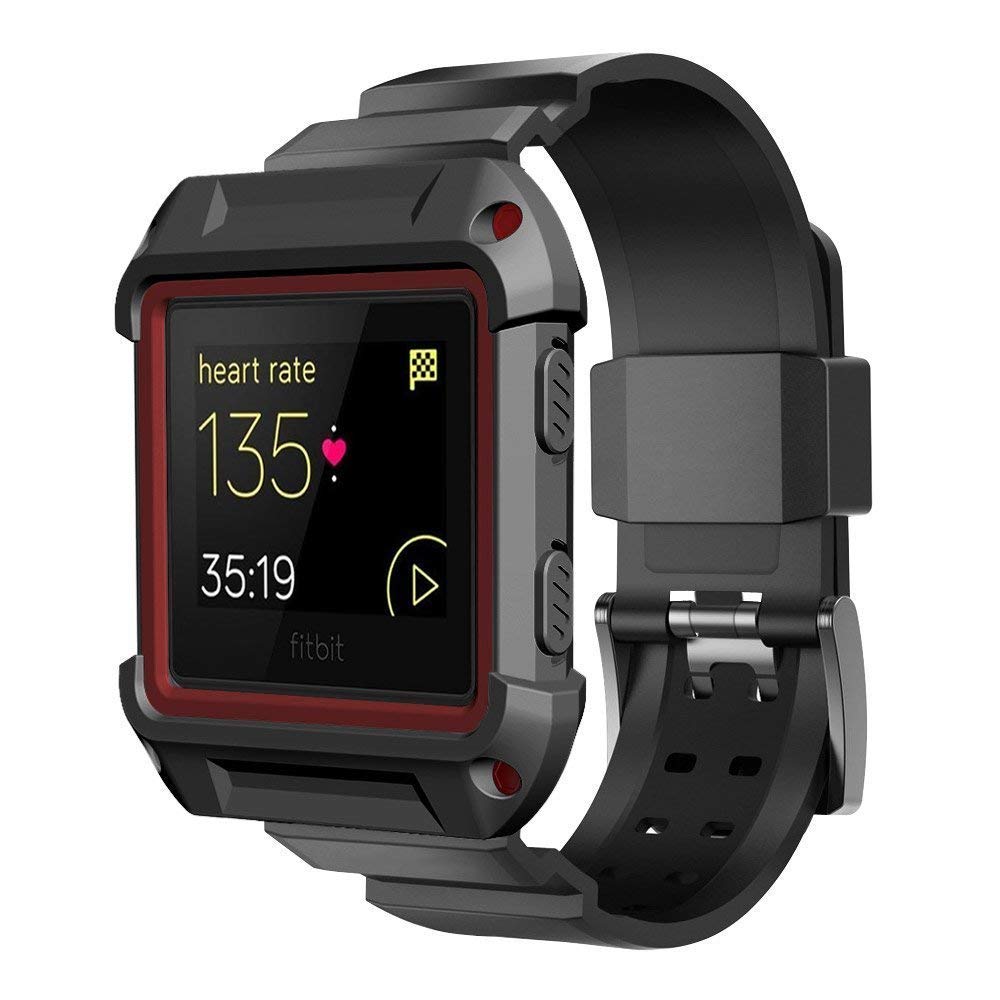 Fitbit Blaze Rugged Case With Protective Band