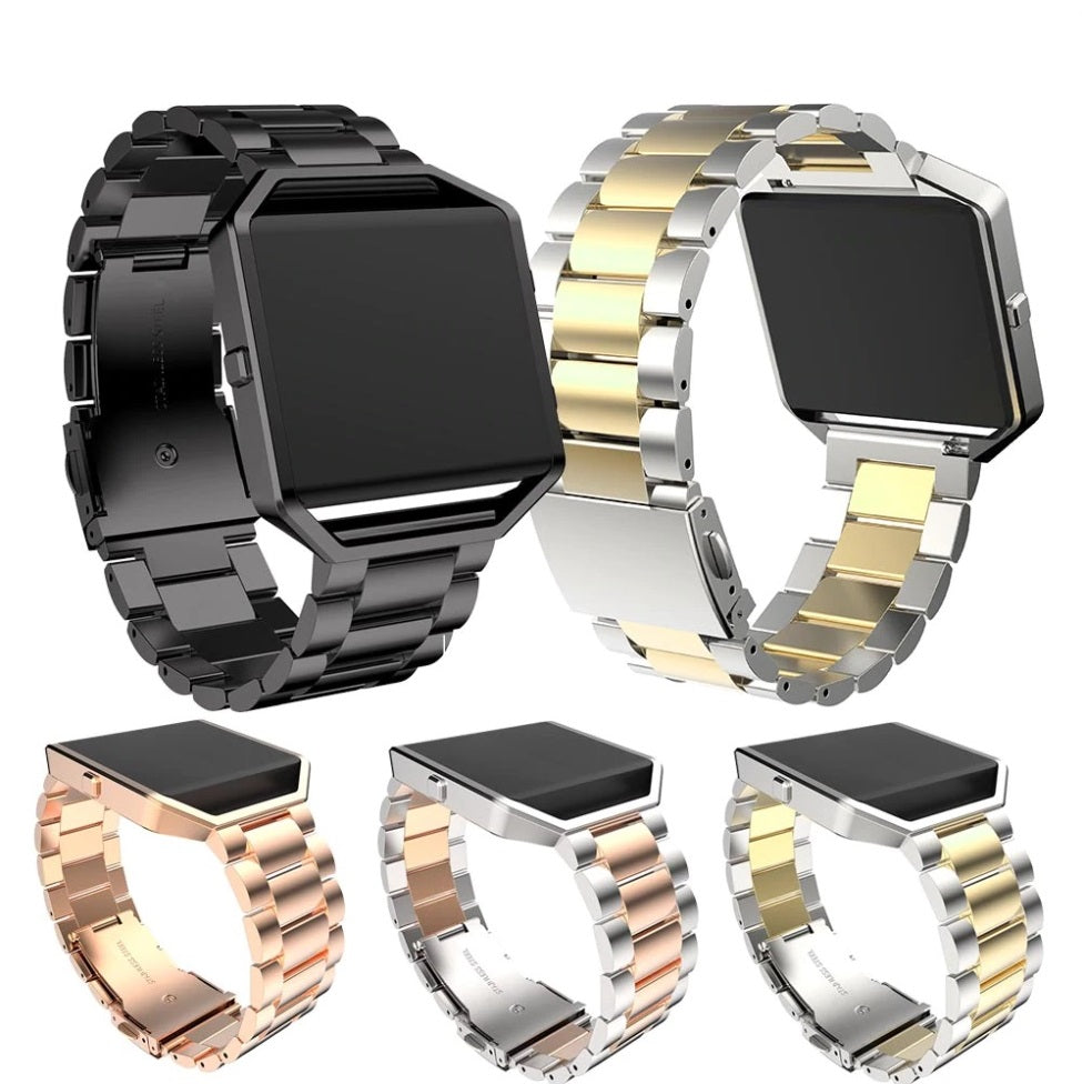 Fitbit Blaze Replacement Stainless Steel Wrist watch Band