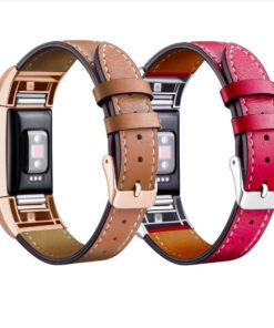Fitbit Charge 2 Bands Leather Interchangeable Smart Fitness Watch Band