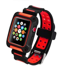 Apple Watch 42mm Series 1 2 & 3 Silicone Case Protector Cover