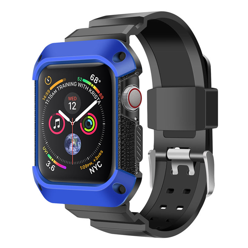 High Quality Apple Watch Series 4 Silicone Watch Case-Band Replacement