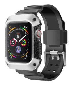 High Quality Apple Watch Series 4 Silicone Watch Case-Band Replacement