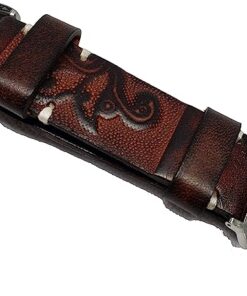 Handmade Apple Leather Watch Band For Series 7, 6, 5, 4, 3, 2, 1 (42/44/45mm)