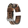 Rugged Vintage Look Handmade Leather Watch Band, Watch Strap, Crazy Cow Watch Strap 24mm Width Leather Watch Band - Free Shipping!