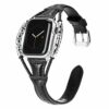 Our Apple watch series 4 band is a Superior leather apple watch band with ornamental steel design, its the best apple watch bands ever