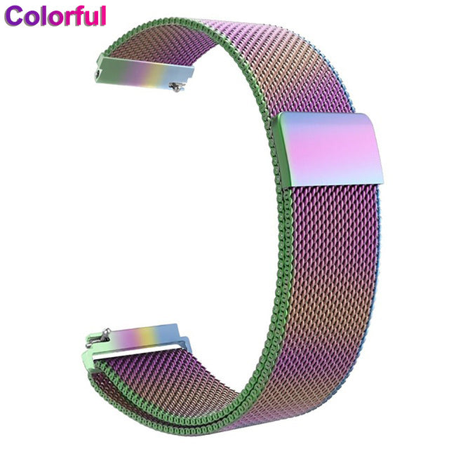 Stainless Steel Milanese Magnetic Band For Fitbit Versa 2 - Image 11